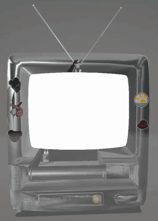 Animation of inserting a VHS Tape into the TV Animation of inserting a VHS Tape into the TV