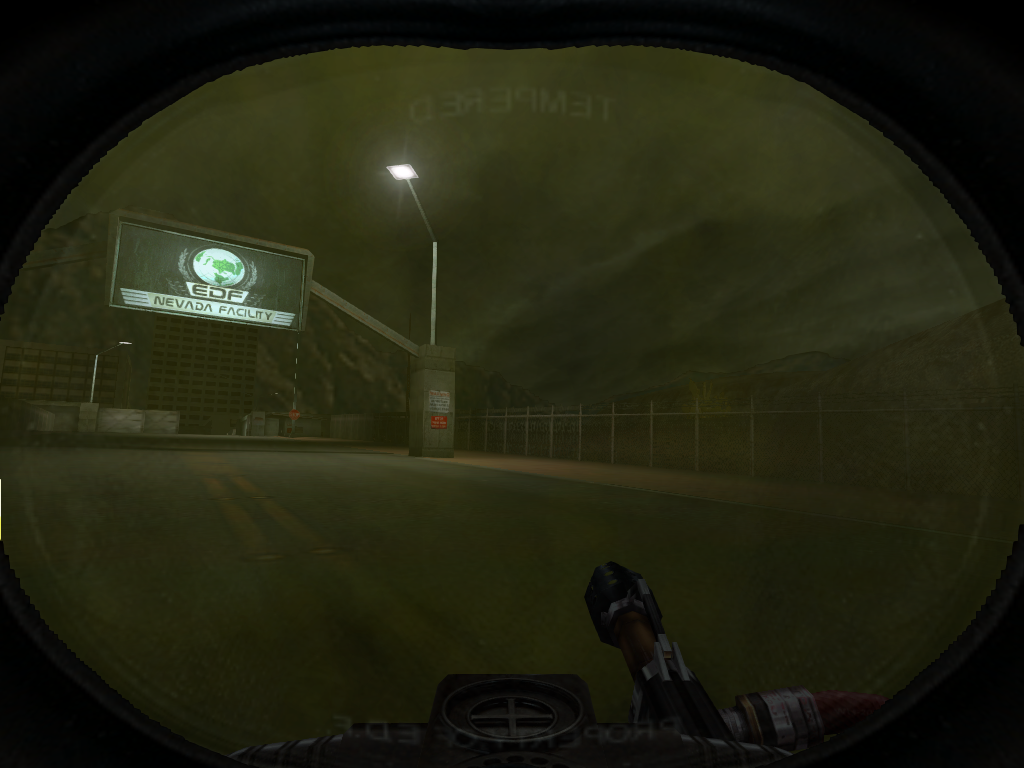 Rebreather protecting the player from poisonous gas.