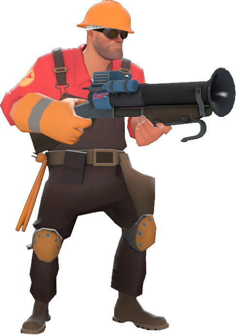 Big Mean Mother Hubbard, wielded by the Engineer Big Mean Mother Hubbard, wielded by the Engineer
