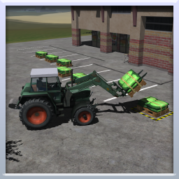 Leftover bag stacking mission icon.