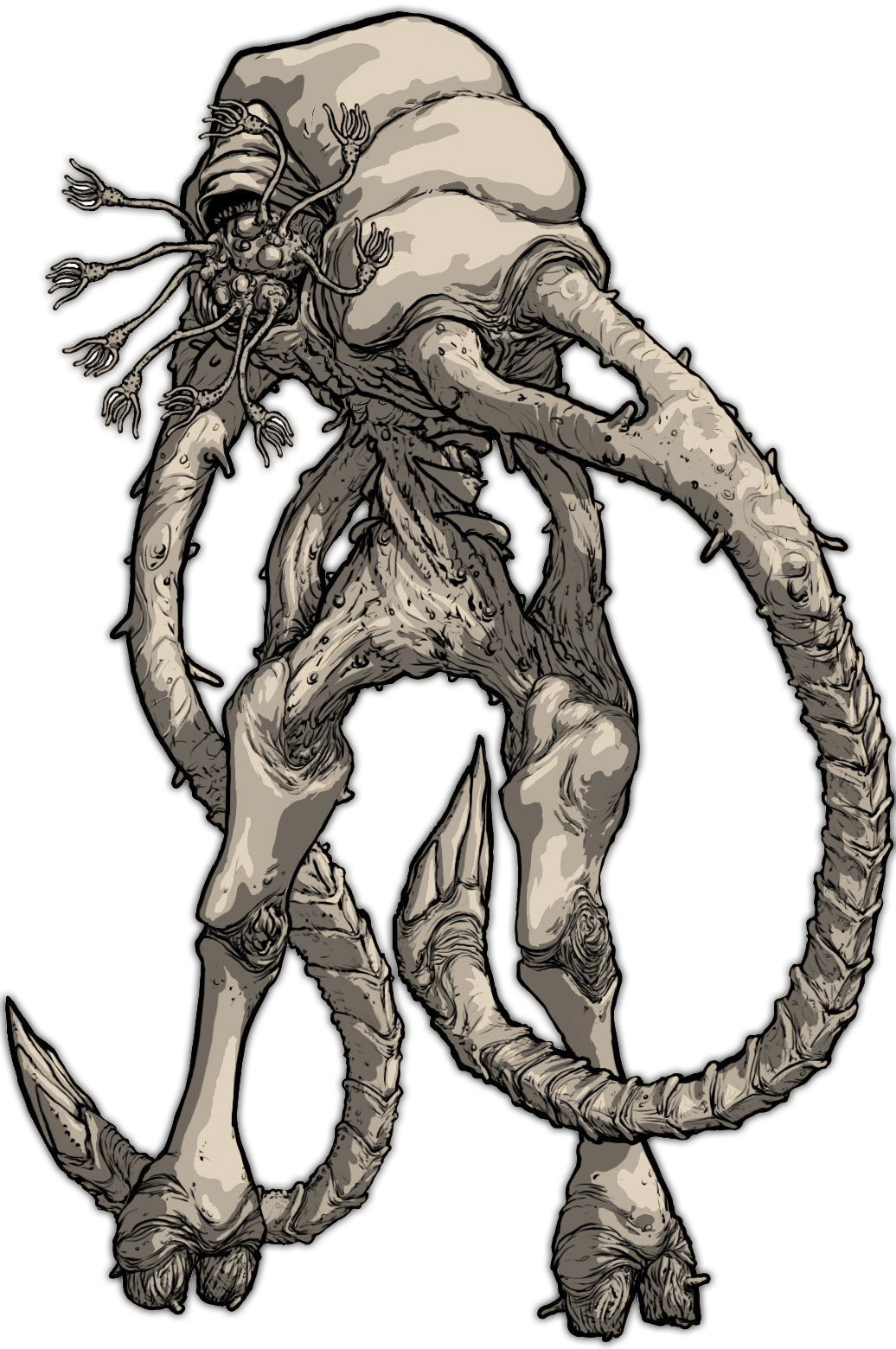 Flood Juggernaut concept art.