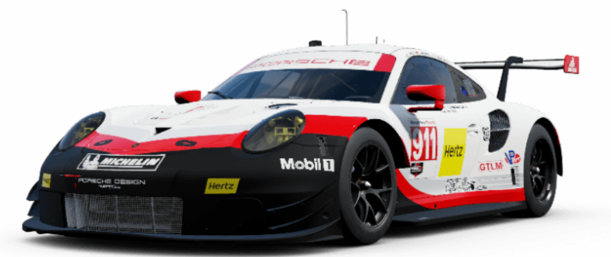 Unused Porsche 911 (991.2) RSR Livery Unused Porsche 911 (991.2) RSR Livery