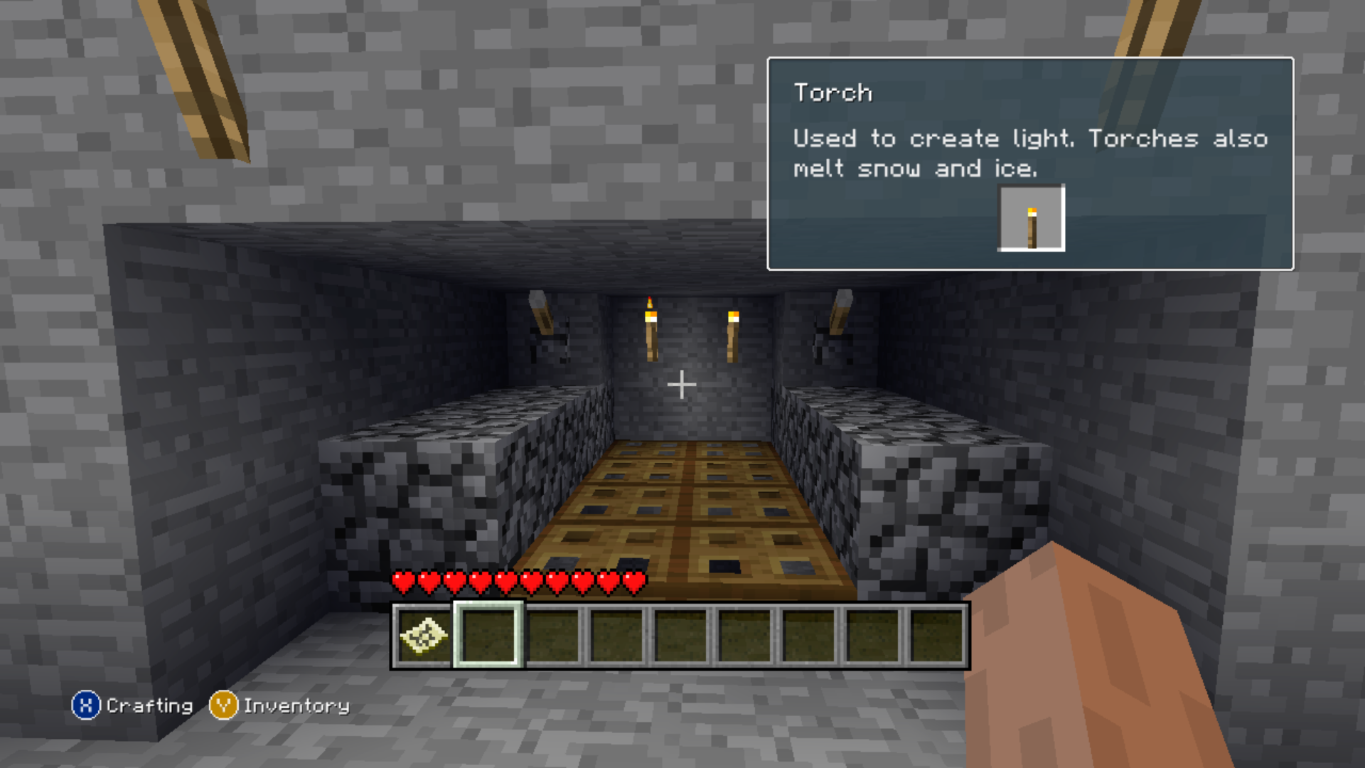 A set of trapdoors with each side hooked up to a lever. A set of trapdoors with each side hooked up to a lever.