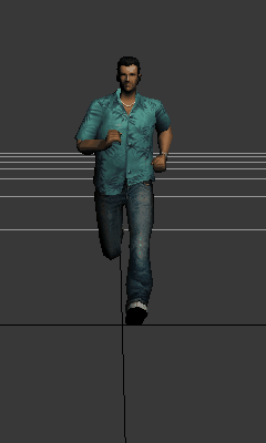 Running, based on the PS2 animation Running, based on the PS2 animation