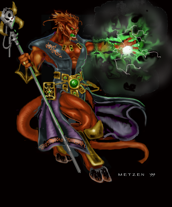 Colored warlock concept art. Colored warlock concept art.