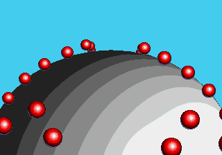 Spheres on a sphere? Madness, I tell you! Spheres on a sphere? Madness, I tell you!