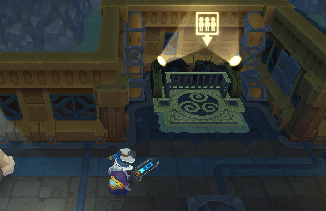 The elevator shown ingame. The elevator shown ingame.