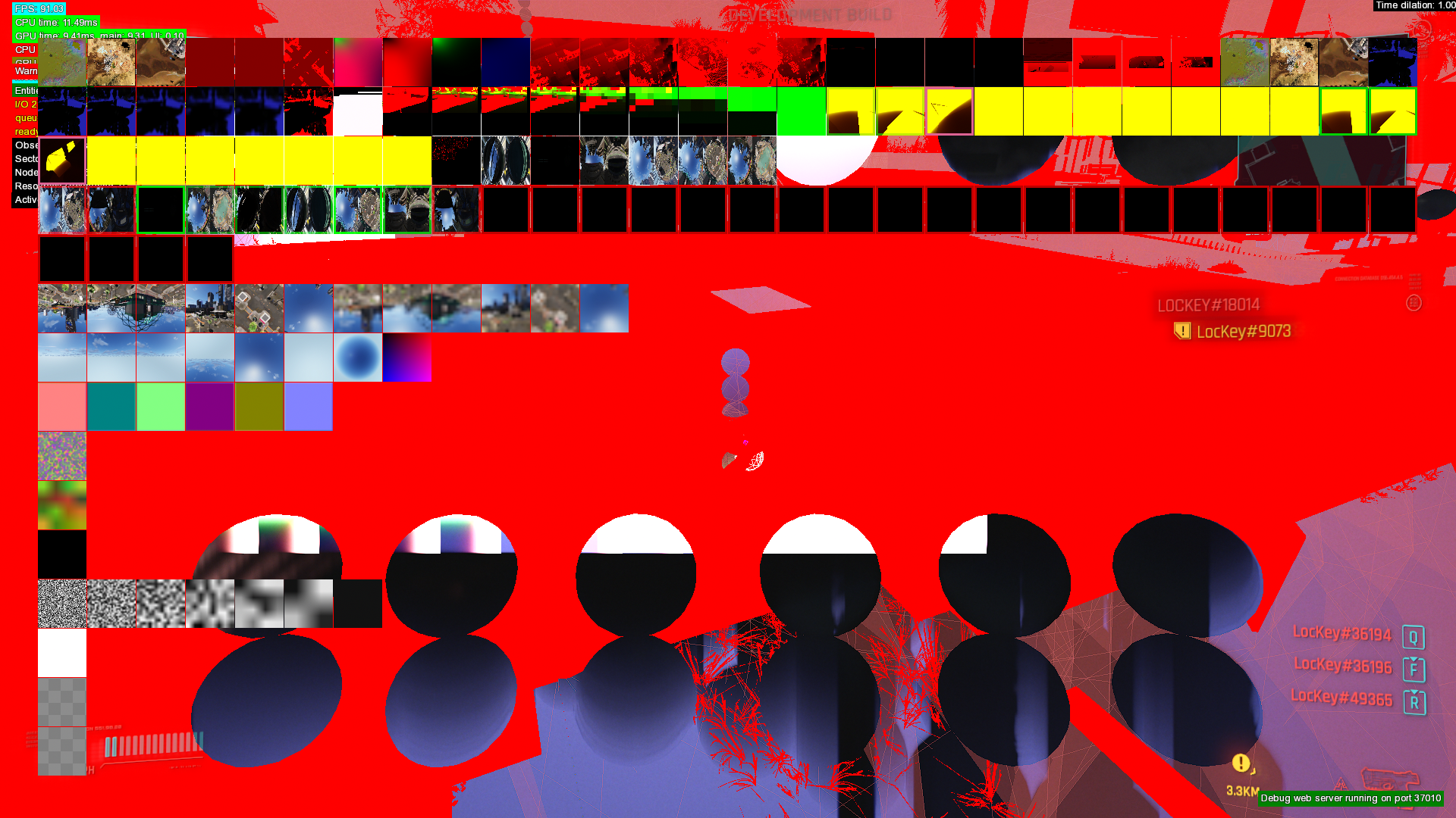 All debug debug filters enabled.