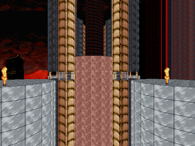 Looking at the other glass towers. Looking at the other glass towers.
