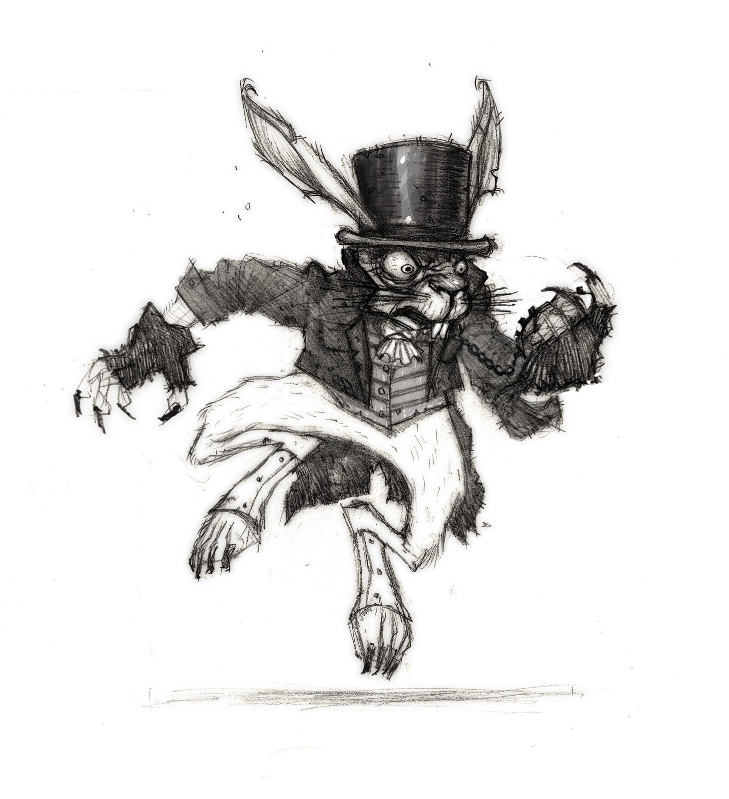 White Rabbit's Early Design. White Rabbit's Early Design.