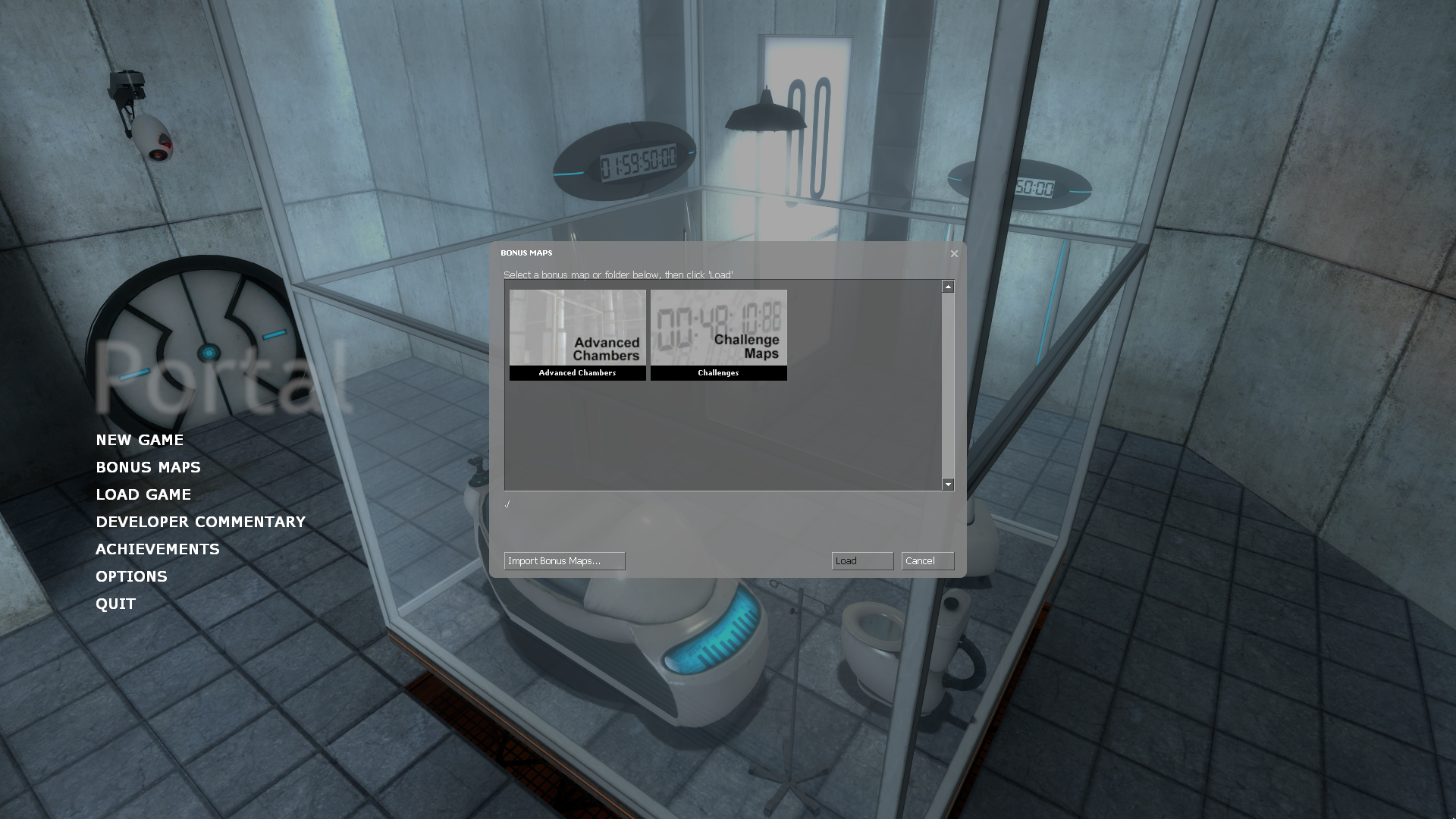 Portal_May_2025_Update_-_Bonusmaps_menu.png