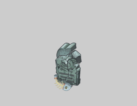 Fourth degrade break animation Fourth degrade break animation