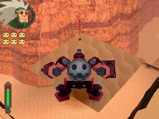 A small piece of floor in the sky of the first stage.