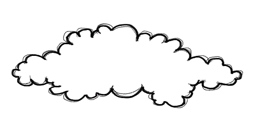 Big Scribbled Cloud