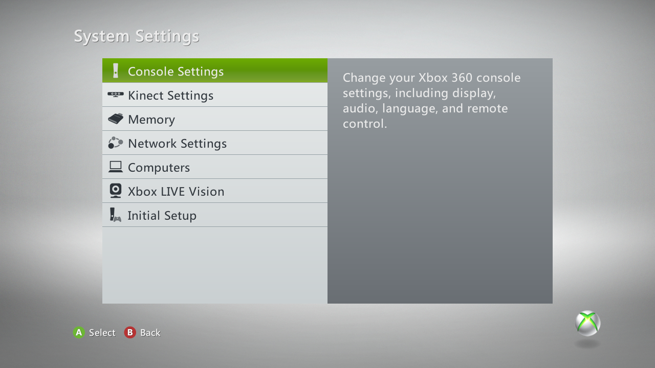 System Settings System Settings
