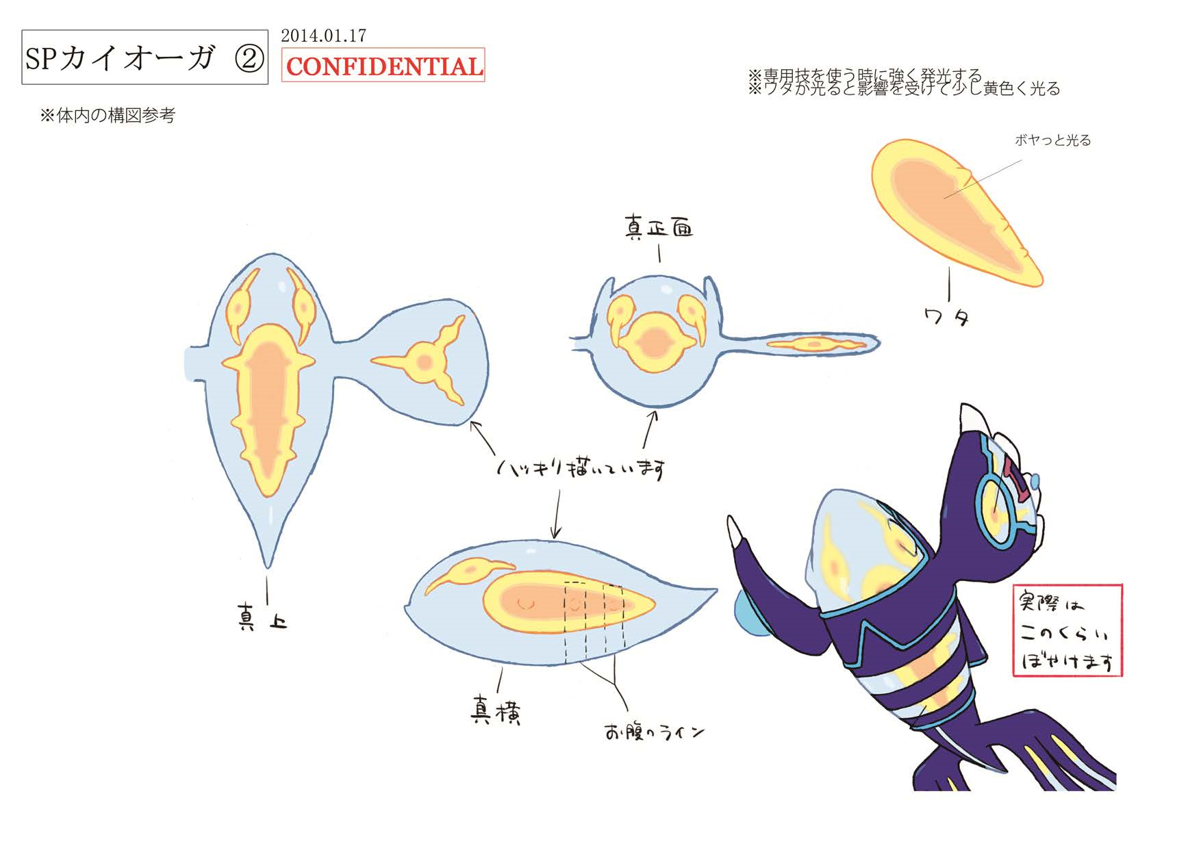PokeORAS_ConceptArt_ゲンシカイオーガ_三面図2.png