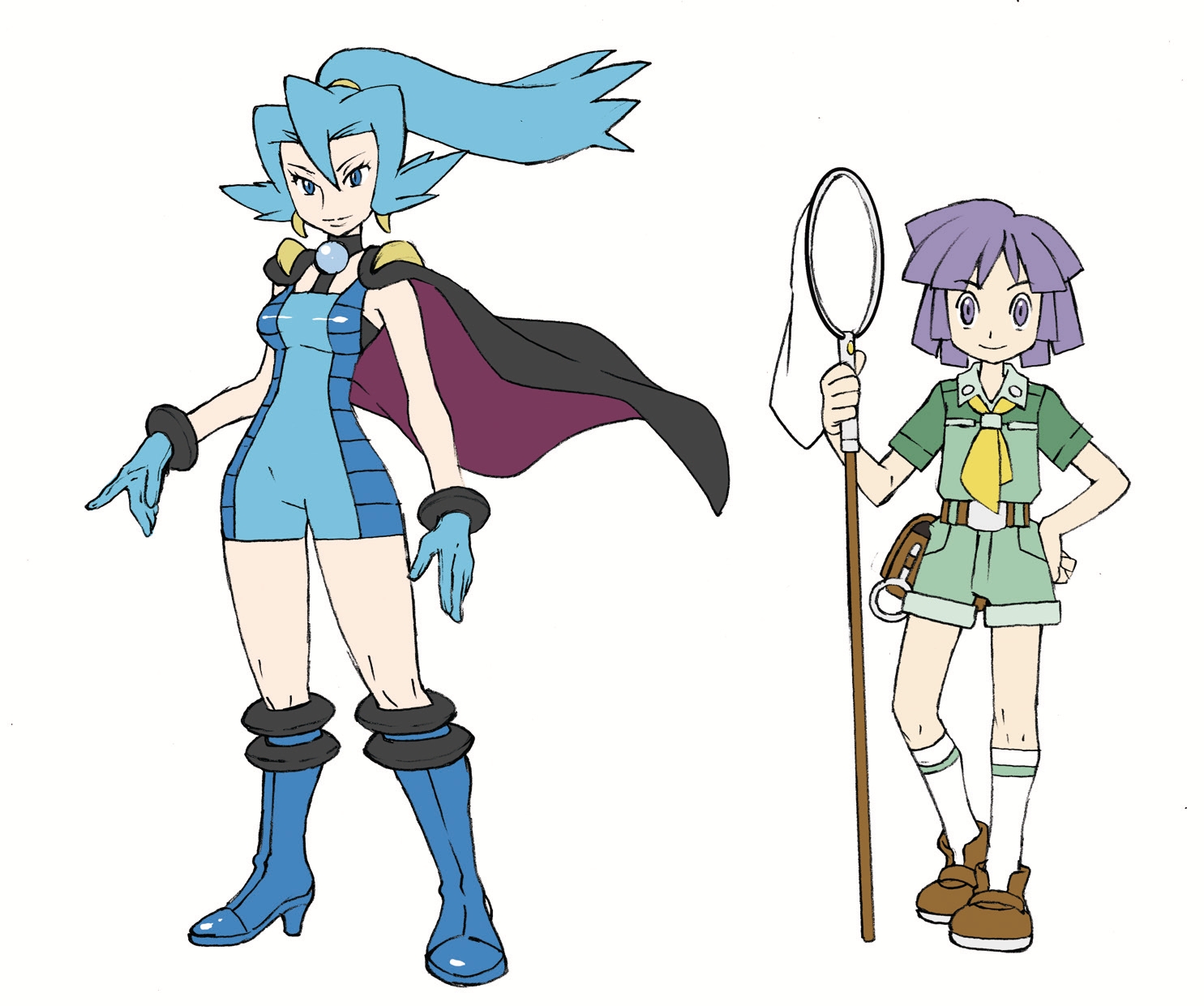 PokeHGSS_ConceptArt_ClairBugsy.jpg