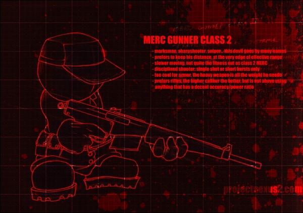 Was called Merc Gunner Class two instead of being called Merc Sniper.