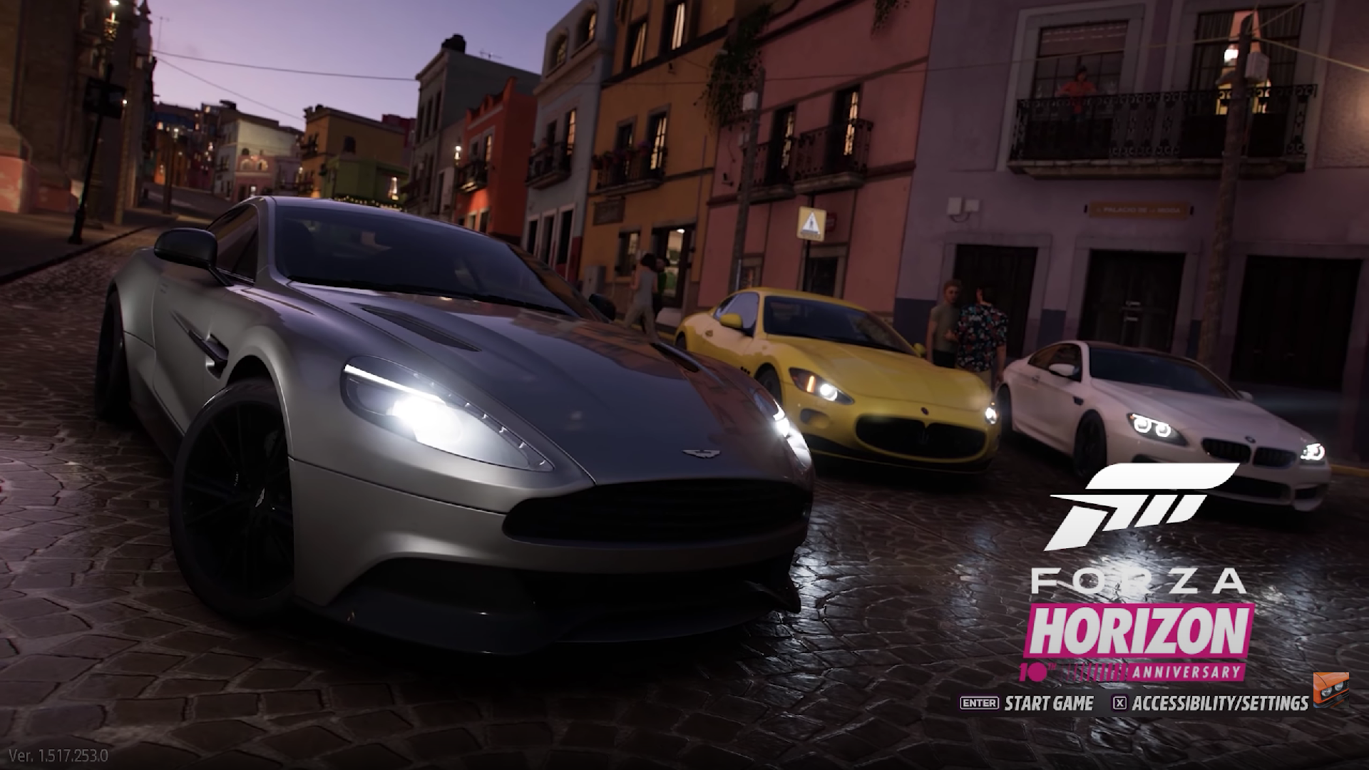2012 Aston Martin Vanquish's appearance in one of the Series 13 title screens 2012 Aston Martin Vanquish's appearance in one of the Series 13 title screens