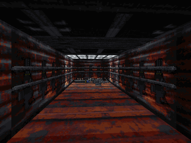 Right hallway in back of the armory. Right hallway in back of the armory.