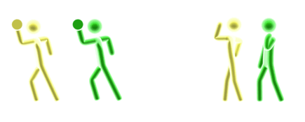 Beta pictograms 23 and 24