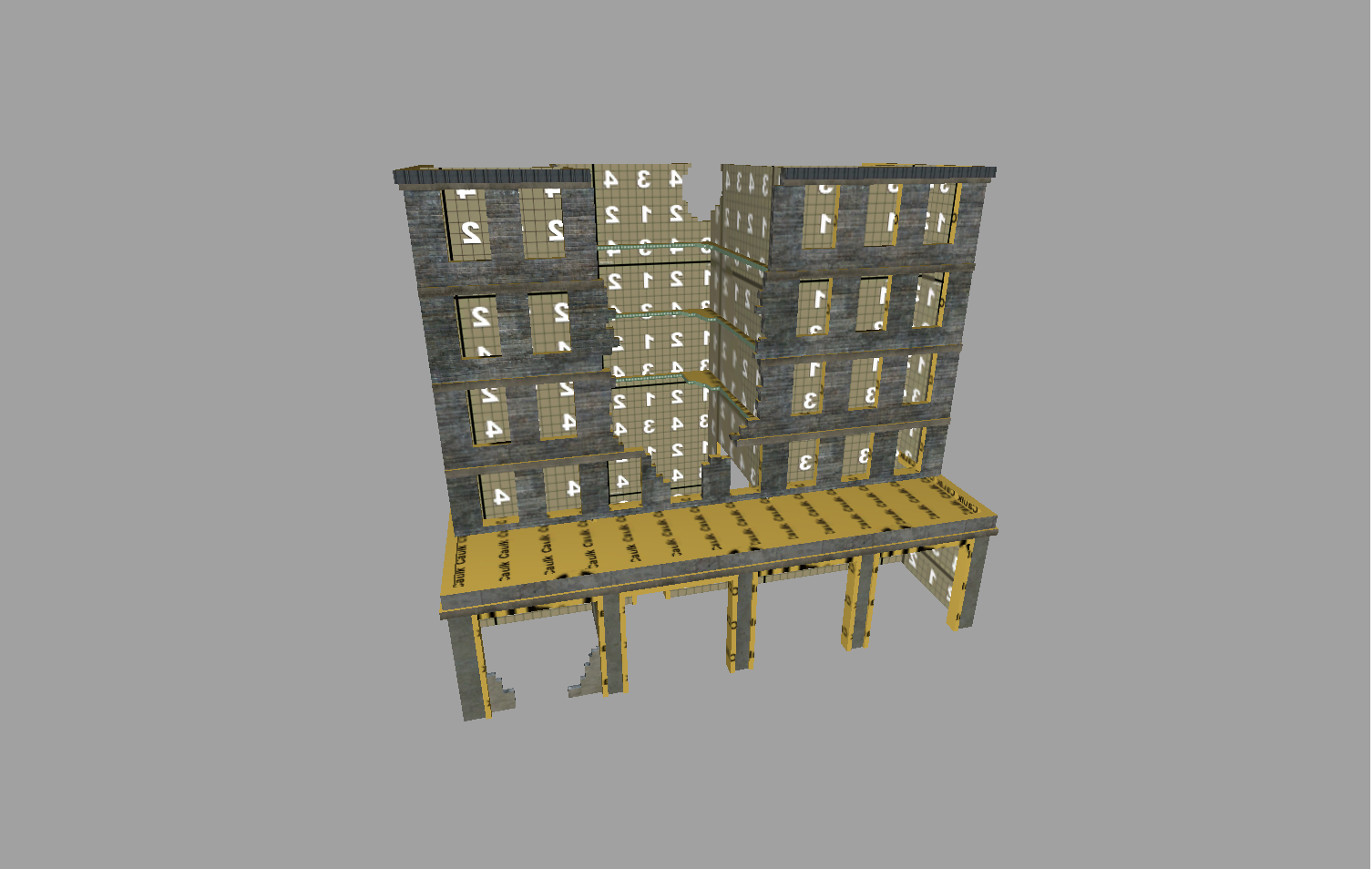 Building 04 Destroyed