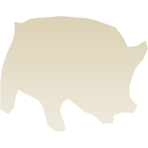 Pig silhouette Pig silhouette