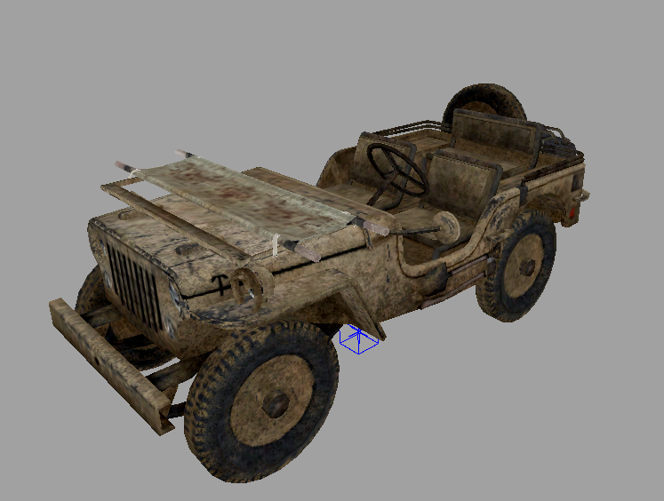 African Jeep With Cot African Jeep With Cot