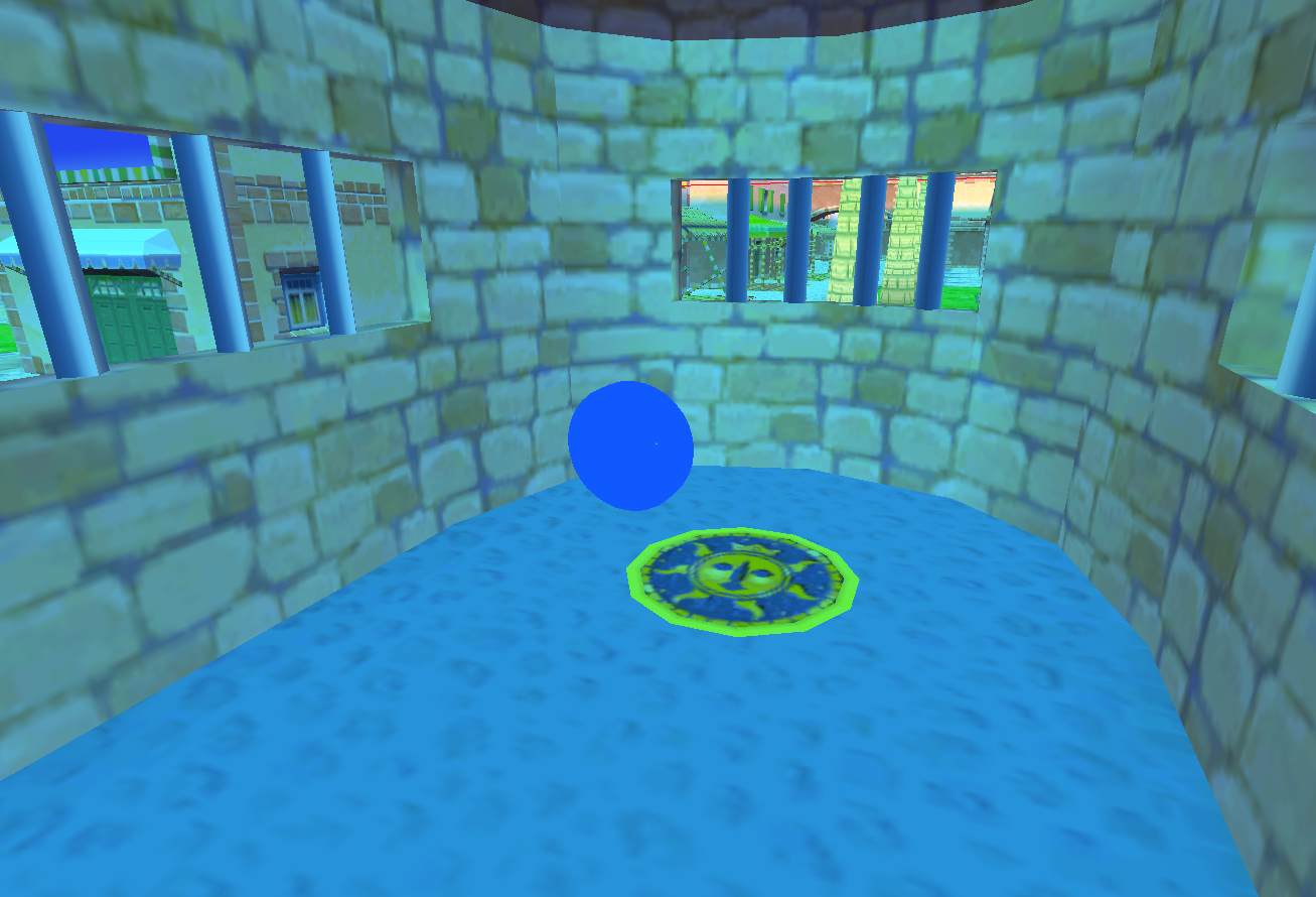 Unused manhole inside the Jail cell.
