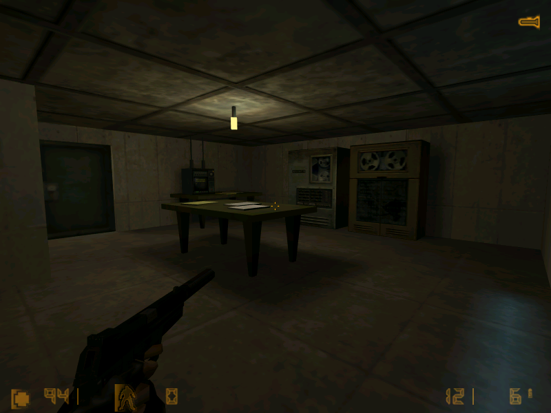 Radio room.