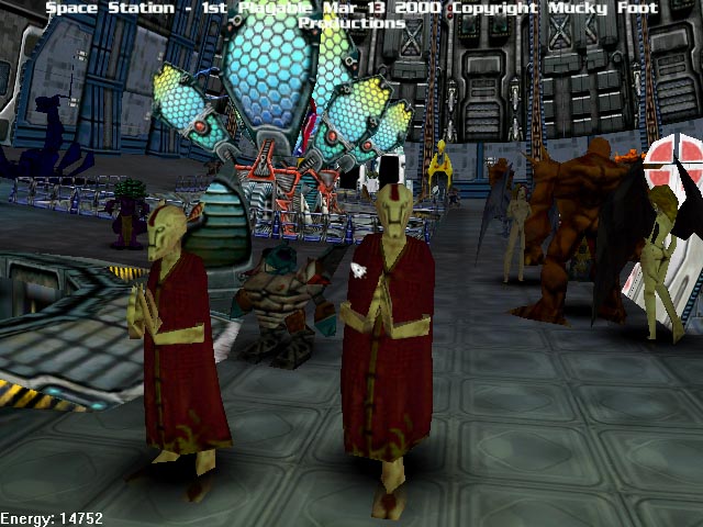Possibly the best picture of the early Siren design. There only seem to be female Sirens at this point, and they have a much racier costume of seemingly nothing but a g-string on, being either topless or have nipple pasties on otherwise. Unsurprisingly this was greatly toned down in the final game Possibly the best picture of the early Siren design. There only seem to be female Sirens at this point, and they have a much racier costume of seemingly nothing but a g-string on, being either topless or have nipple pasties on otherwise. Unsurprisingly this was greatly toned down in the final game