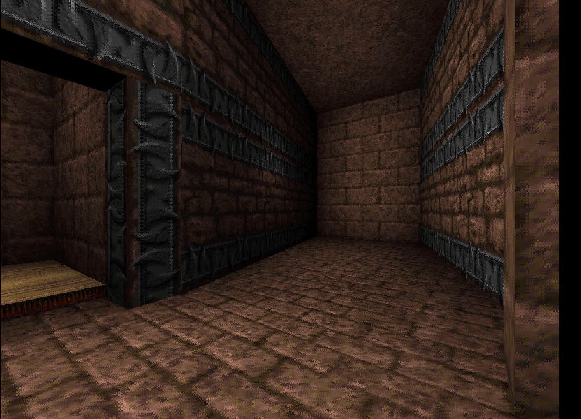 Right side of the elevator room. Right side of the elevator room.