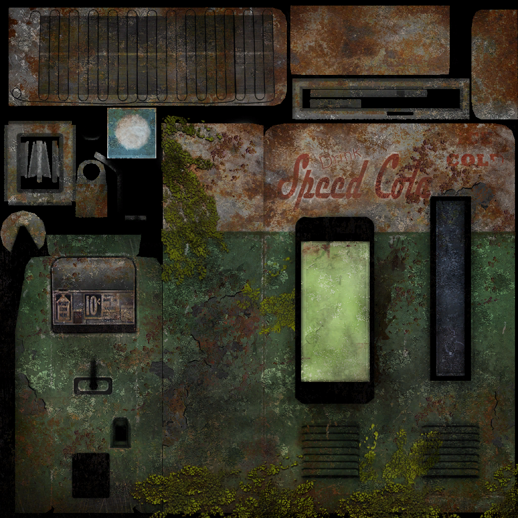 Speed Cola texture sheet.