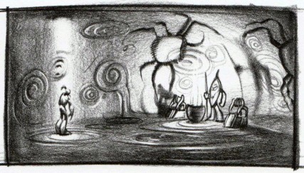 Rough sketch of the Scar Chamber. Rough sketch of the Scar Chamber.