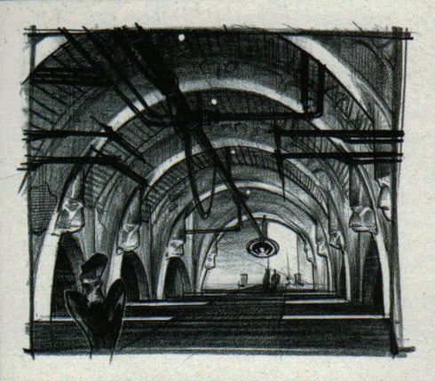 A big corridor. A big corridor.