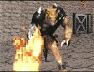 Pre-release image showing the Enforcer shooting fire, like in 0.99. Pre-release image showing the Enforcer shooting fire, like in 0.99.