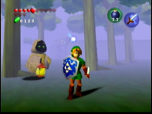 A ghostly figure appears! A ghostly figure appears!