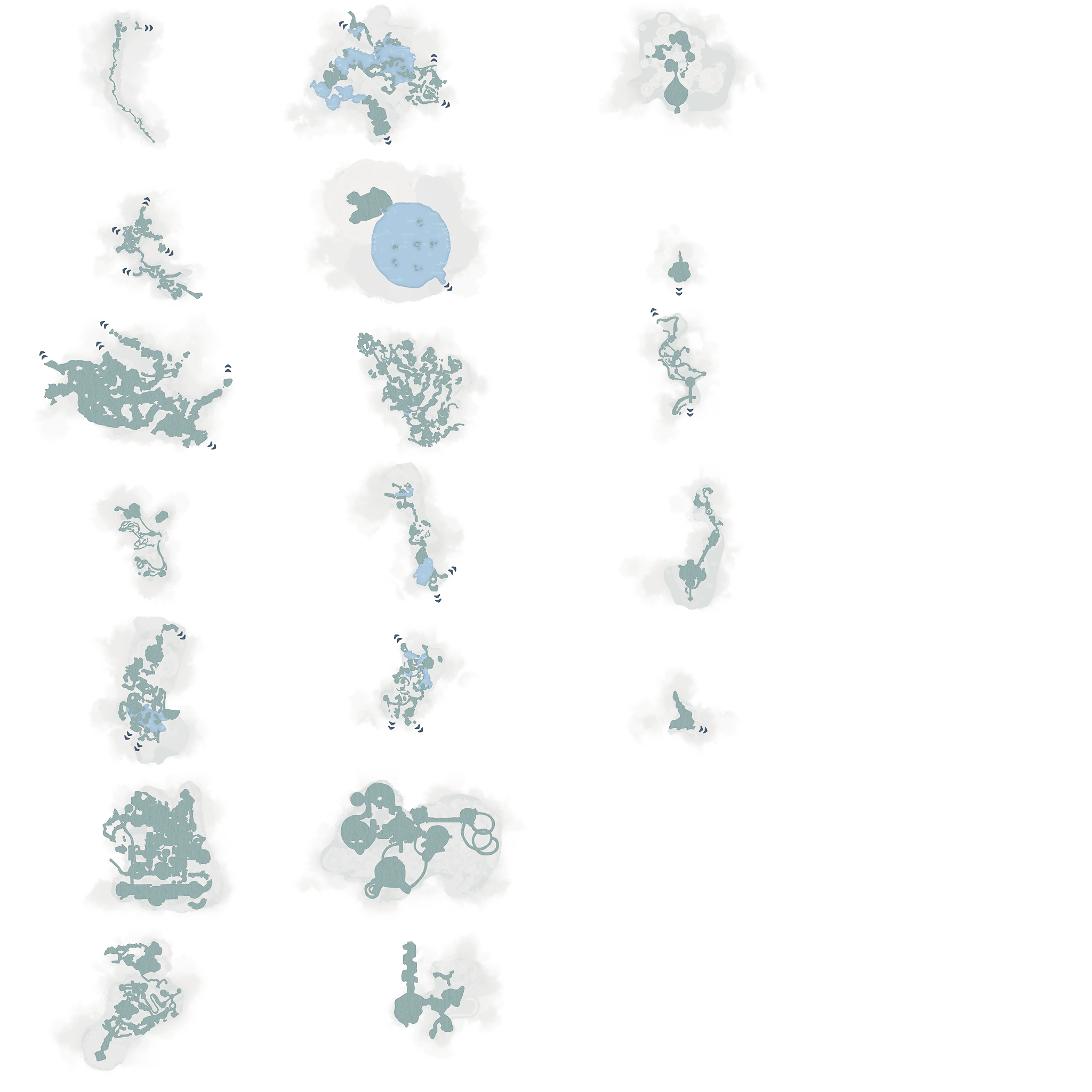 Numerous map graphics.