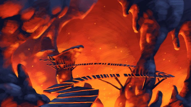 SpyroAHT-PressKit-DesignDocs-MagmaFallsConcept.jpg