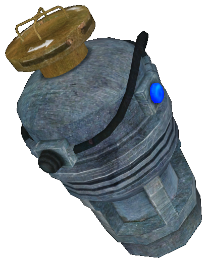 Cryo Grenade. This item was later re-textured and used in Mothership Zeta. Cryo Grenade. This item was later re-textured and used in Mothership Zeta.