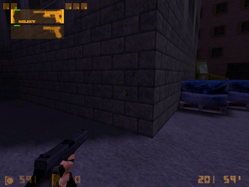 Carrying two different pistols after picking up a deceased person's weapon box, who had a different pistol.