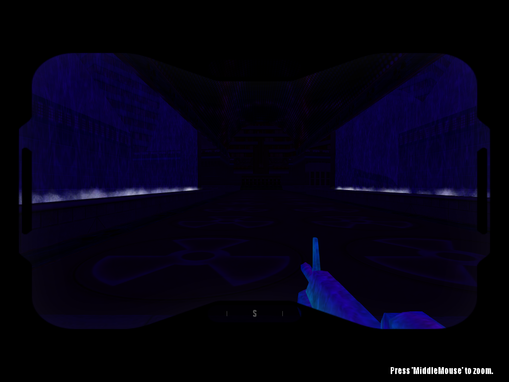 Using Heat Vision while holding a weapon that hasn't been fired.