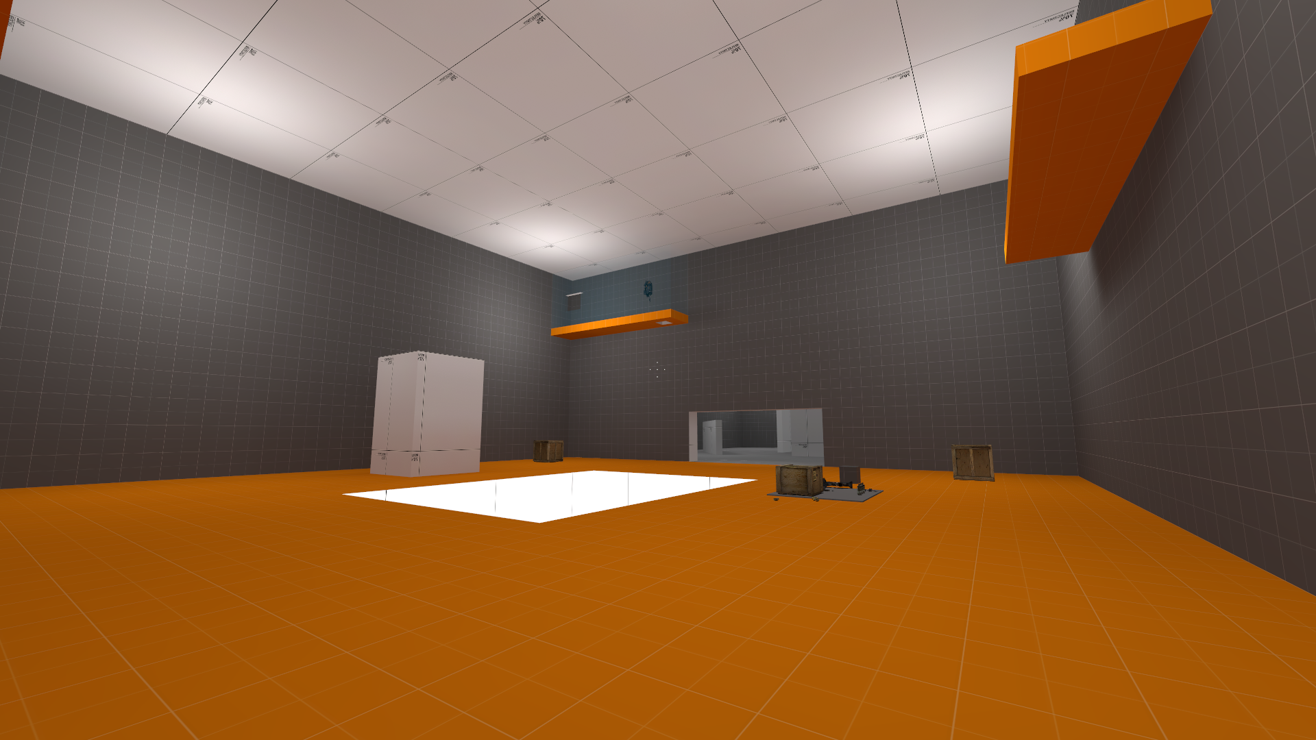 The opening area of the map, with a big pit in the middle. The opening area of the map, with a big pit in the middle.