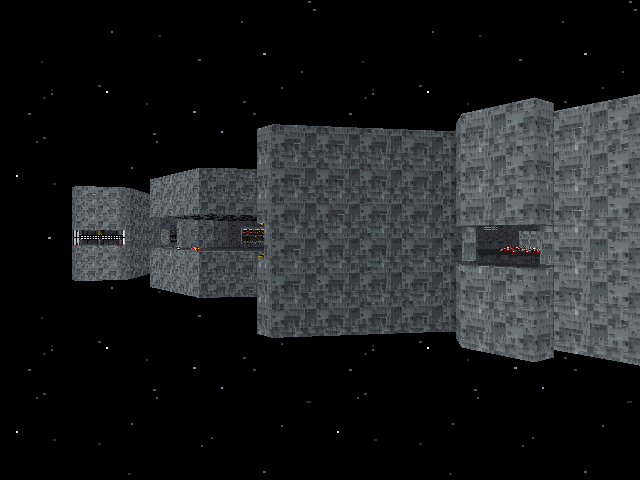 Roaming around in space. Roaming around in space.