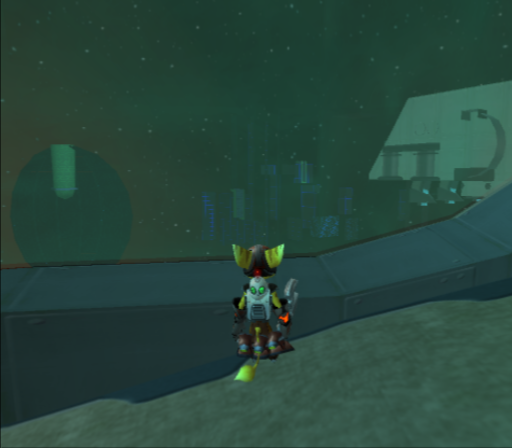 It's possible to see the VR arena and VR training course from here. It's possible to see the VR arena and VR training course from here.
