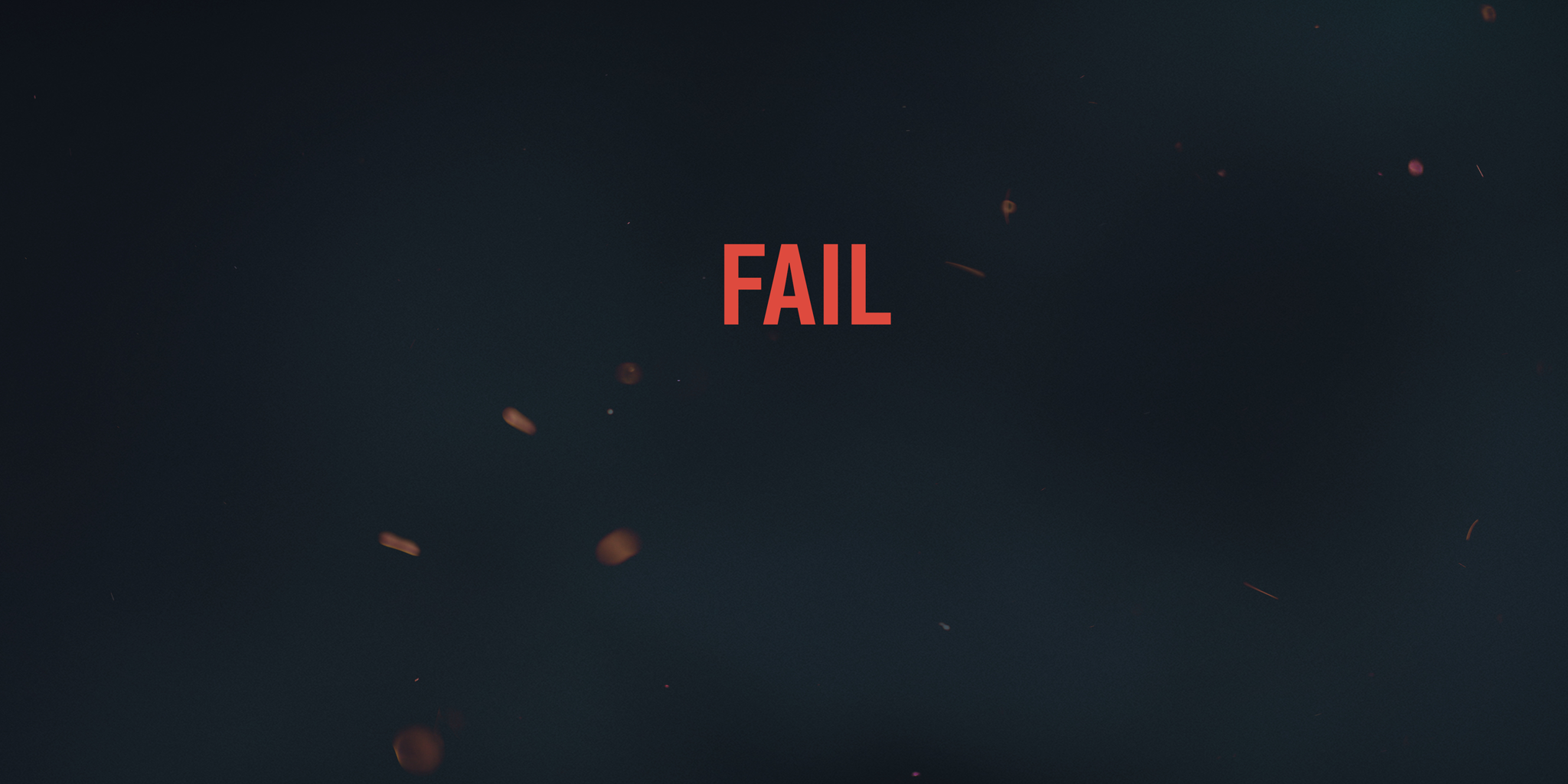 Unused "Fail" screen. Defined to be used as failure screen of Camp of all things.
