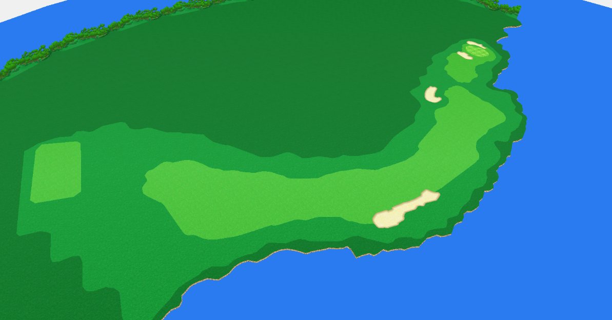 Preview of the course in the BrawlBox model viewer. Preview of the course in the BrawlBox model viewer.