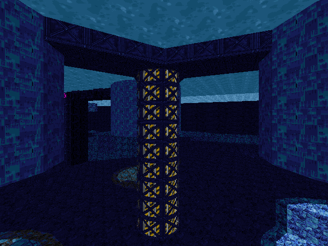 The underwater section. The underwater section.