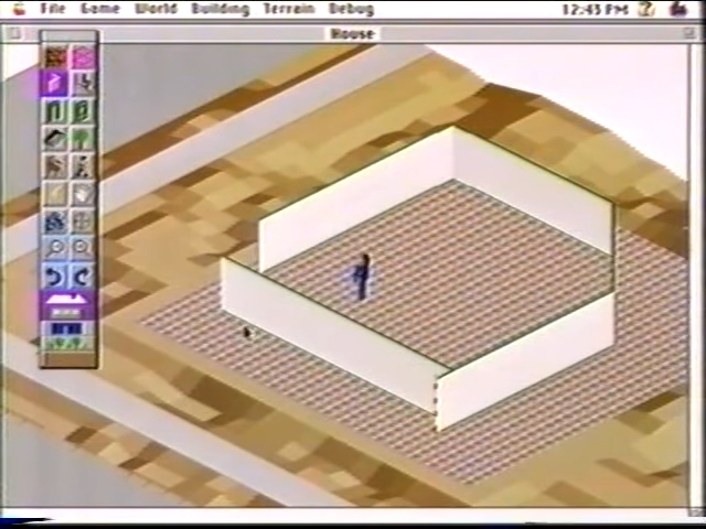 ...and it's editable, too! Here's a demonstration of the Wall Tool, that functions in a not that different way from how streets are drawn with the mouse by SimCity players.
