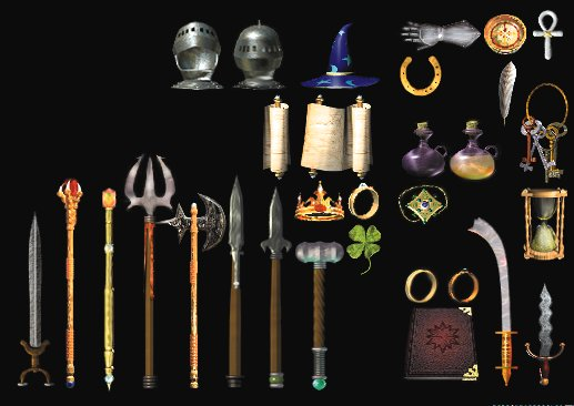 Unused items from Ubisoft Pics (1997) Asset Disc